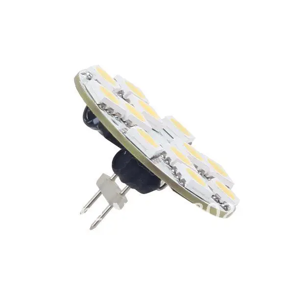 Ampla Volt ac - Dc10-30v Voltar Pin Branco Warm White Rodada Board 12led g4 Luz Smd 5050 2 12Led G4 Luz SMD 5050 Ampla Volt