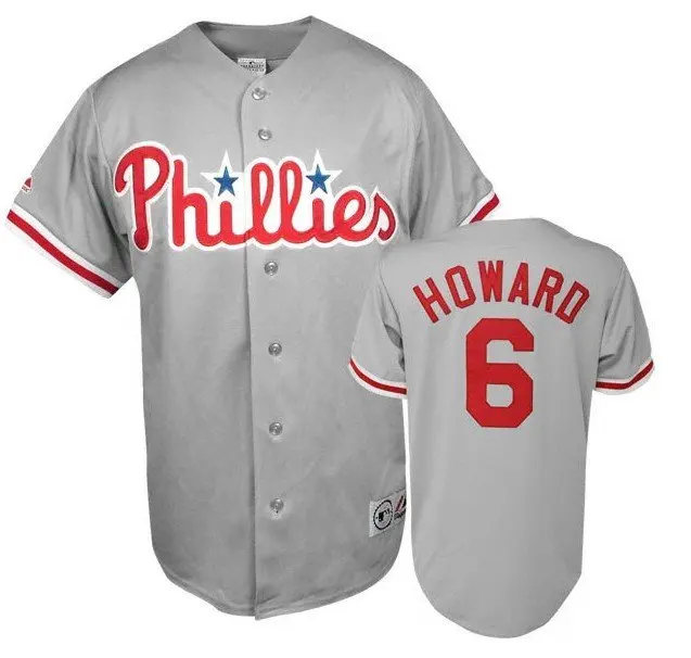 grey phillies jersey