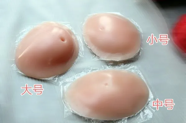 3 sizes of the silicone belly