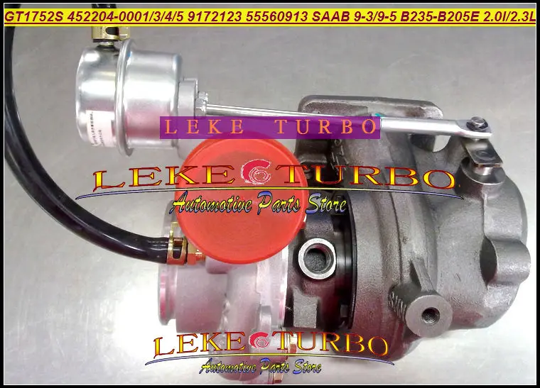 GT1752S 452204-0001 452204-0004 9172123 55560913 SAAB 9-3 9-5 B235E B205E 2.0L 2.3L 1999- turbocharger (1)