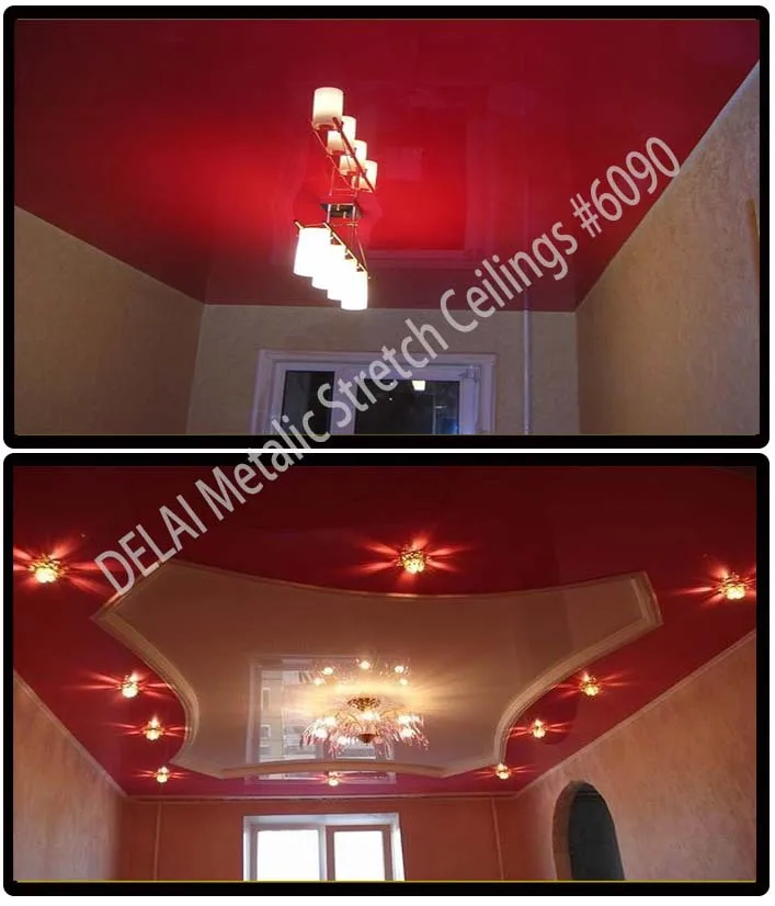 #6090 Metalic streth ceilings