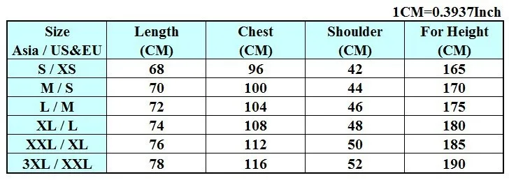 asian size to us size shirt t shirts design concept asian sizing chart