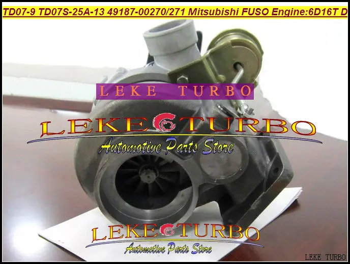 TD07-9 TD07S-25A-13 49187-00271 49187-00270 ME073935 Mitsubishi FUSO engine6D16T Diesel turbocharger (2)