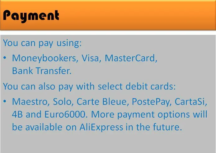 payment