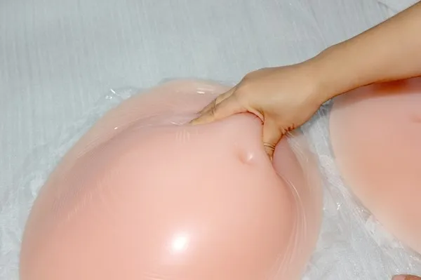 silicone fake belly