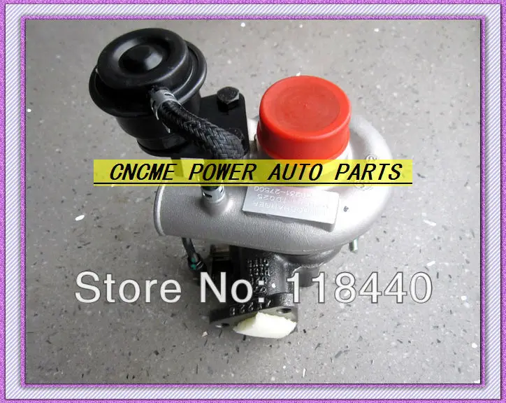 TURBO TD025 49173-02610 28231-27500 TurbochargerHYUNDAI Accent Matrix KIA Cerato CRDi 2001-05 109HP D3EA 1.5L CRDI (1)