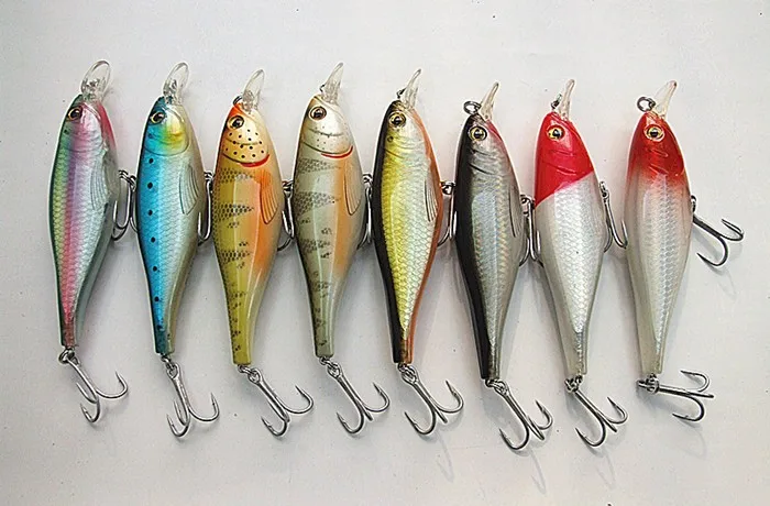 Suspender tipo Herring Isca de Pesca de Profundidade Nadar com China Forma Isca Gancho 12.5 cm - 46g 6 12.5 cm 46g Suspender Tipo Herring Forma