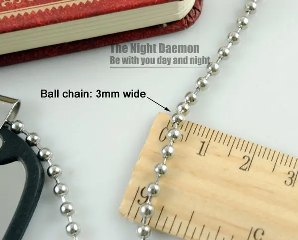 Fashion Stainless Steel Dog Tag Necklaces Pendant Blank, Military Dog Tag with Silencer, Retail&Wholesale Free shipping