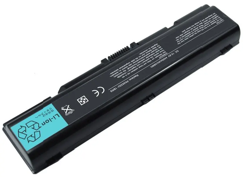 replacement laptop battery for A200 toshiba PA3534U-1BAS, PA3534U-1BRS, PA3535U-1BAS, PA3535U-1BRS, PA3682U-1BRS, PABAS098