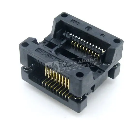 OTS-20(28)-1.27-04 SOP20 SO20 SOIC20 Enplas IC Test & Burn-in Socket Programmer Adapter 7.5mm Width 1.27mm Pitch