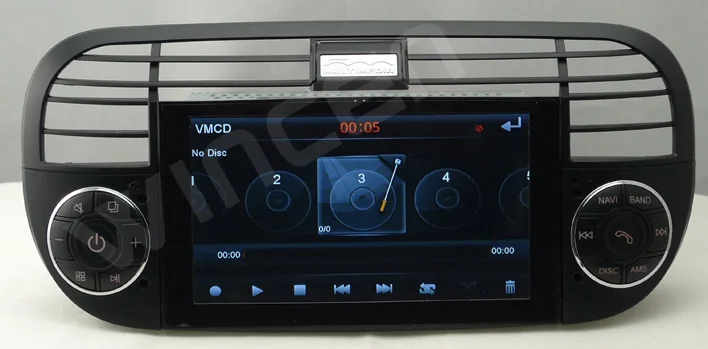 Perfect Car DVD GPS Player  for Fiat 500 Support GPS DVD IPOD BT RDS Radio USB SD function Car Radifo for Fiat 500 Car GPS for Fiat 500 15