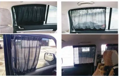 70*47cm 3M car sun shade side window 