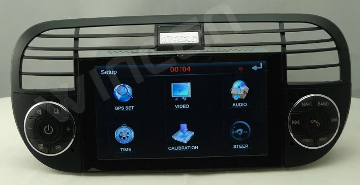 Discount Car DVD GPS Player  for Fiat 500 Support GPS DVD IPOD BT RDS Radio USB SD function Car Radifo for Fiat 500 Car GPS for Fiat 500 16