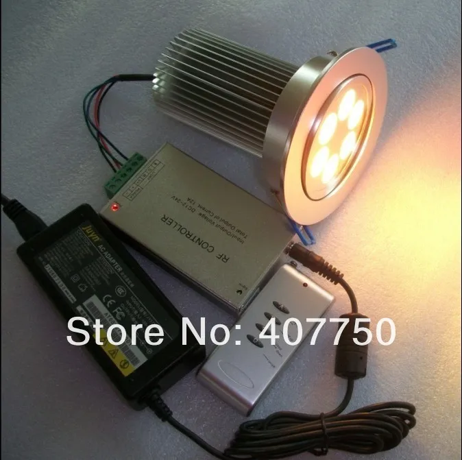 Grátis para a Europa Fios sem Fio Lote para Decoração de Casa de Iluminação Luz de Teto Frete 6x3 w Led Downlight 20 Pçs - 24 v 4 Rgb 4 Luzes e Iluminação