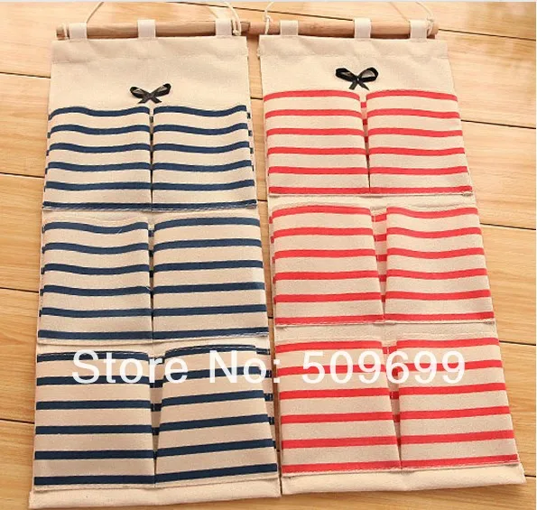 Household Supplies Cotton Tower Storage 6 Pocket Sundries Racks Household Supplies Cotton Tower Storage 6 Pocket Sundries Racks Hanging Wall Debris Multilayer Fabric Pouch