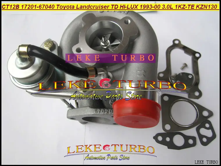 CT12B 17201-67010 17201-67040 TOYOTA LANDCRUISER 1KZ-TE 125HP HI-LUX KZN130 4 Runner 1993 3.0L D turbocharger