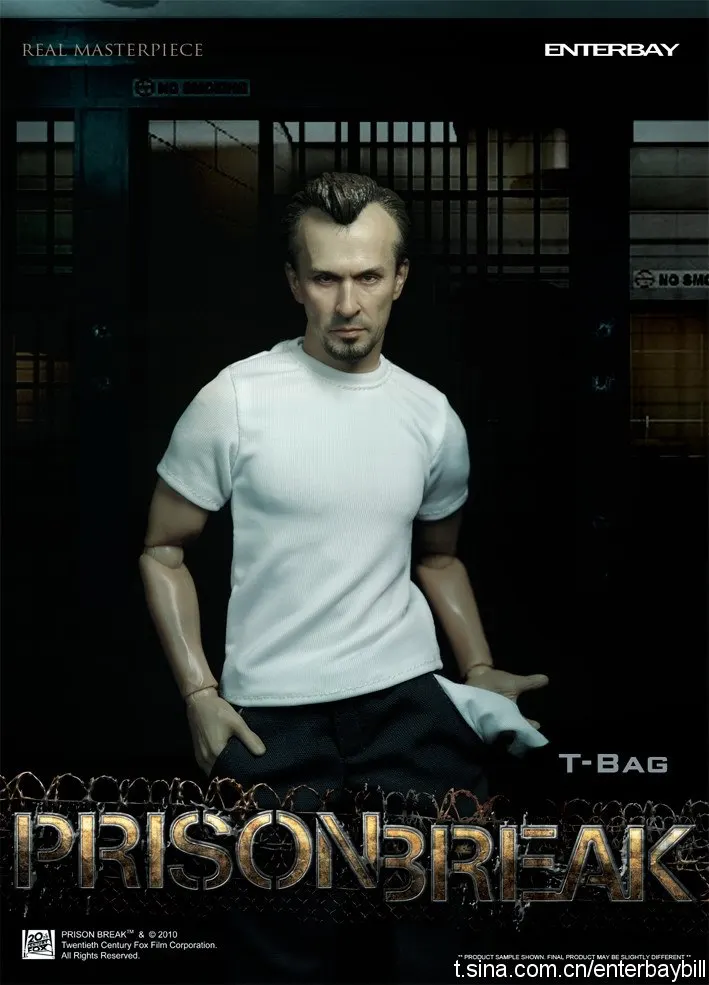1 6 Enterbay Eb Prison Break T Bag 12inches Prison Break Prison Shirtprison Mesh Aliexpress