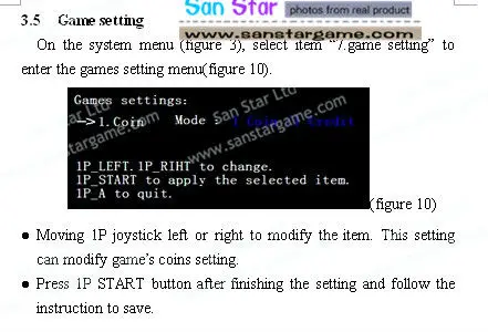 500 in 1 game setting