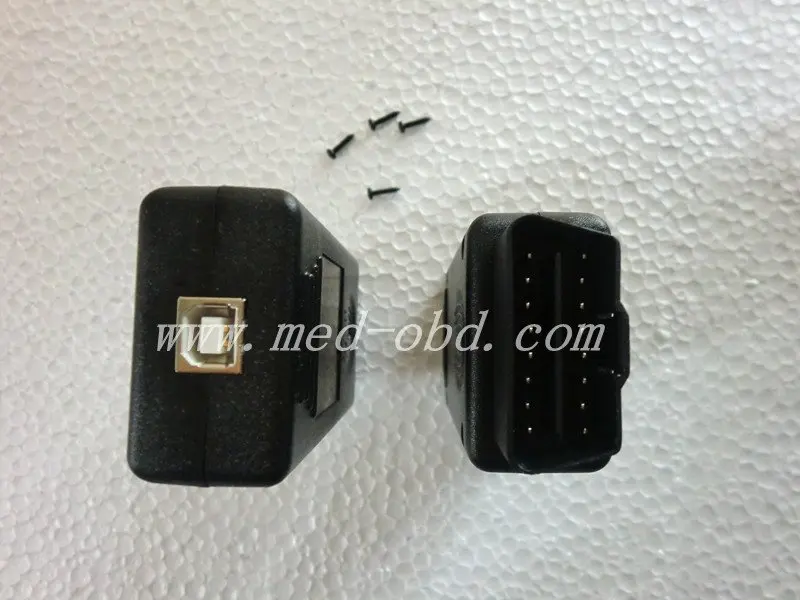 OBD2 Connector J1962m Plug with  enclosure 16pin male connector