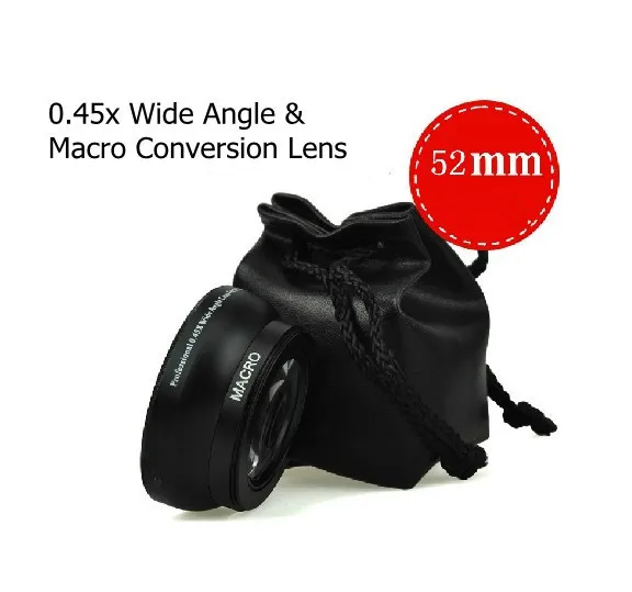 Camera Lenses 52mm Wide Angle Lens Opteka High Definition Auto