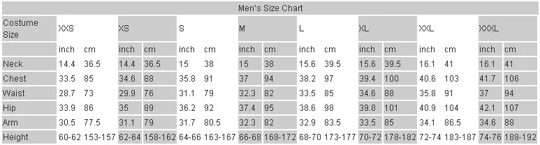 men-size-chart