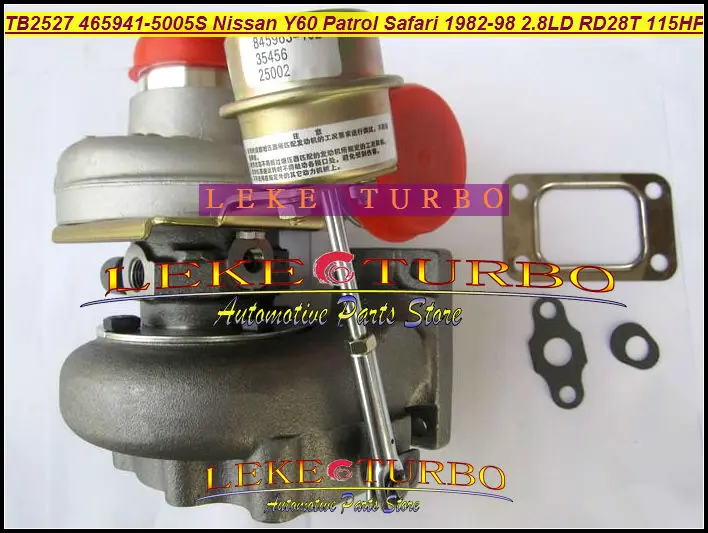 TB25 TB2527 465941-0005 465941-5005S 452022-0001 for NISSAN Y60 Patrol Safari 1982-98 2.8LD RD28T 115HP turbocharger (5)