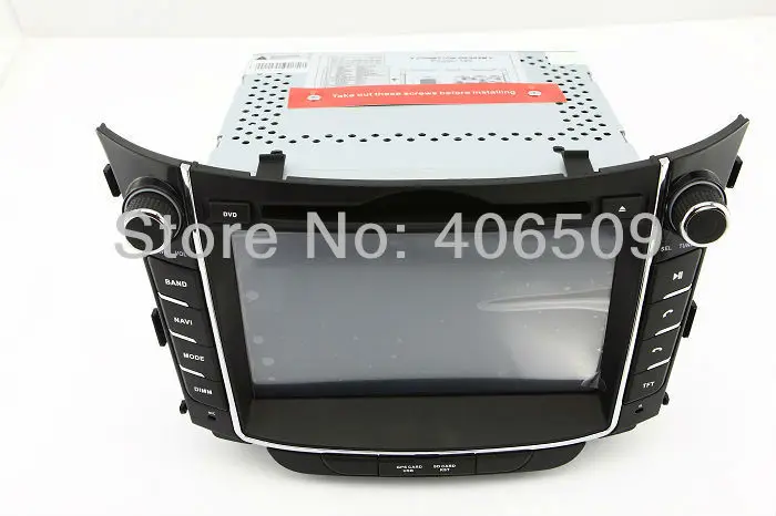 Discount In Dash Car DVD Player GPS Navigation for Hyundai i30 / Elantra GT with Navigator Bluetooth Radio Stereo USB SD AUX Audio 7