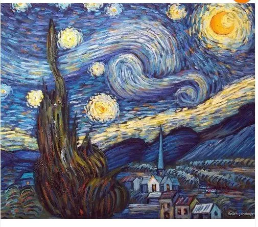 van gogh moonlight painting