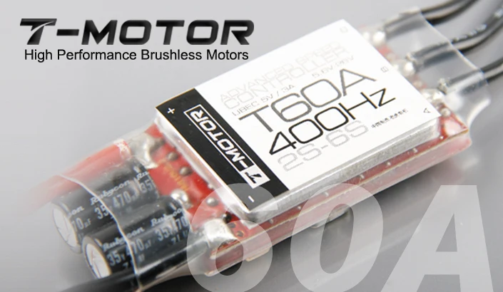 T-MOTOR de Alta performance Motores Brushless 60A