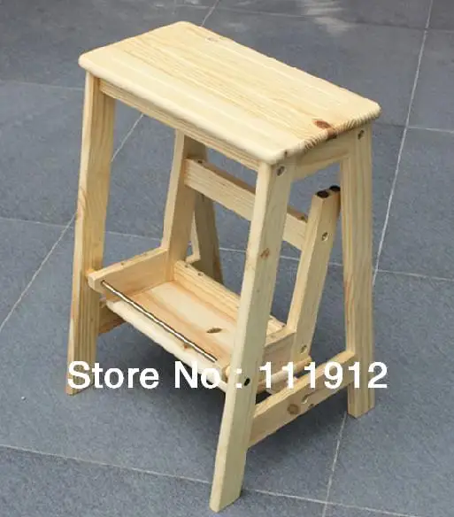 pine step stool