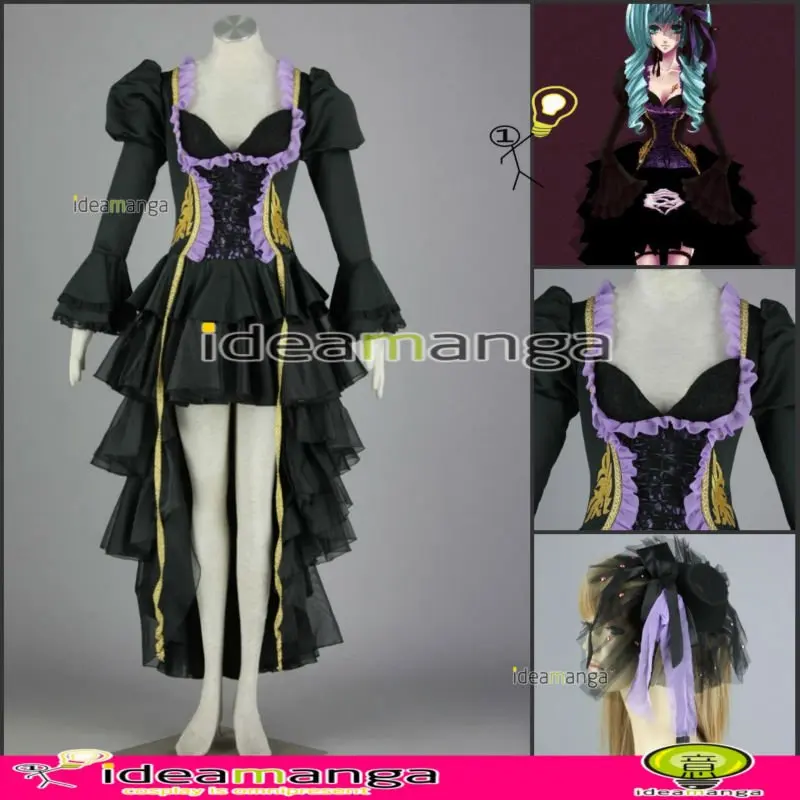 Ideamanga Manga Amime V Vocaloid Style Gothique Hatsune
