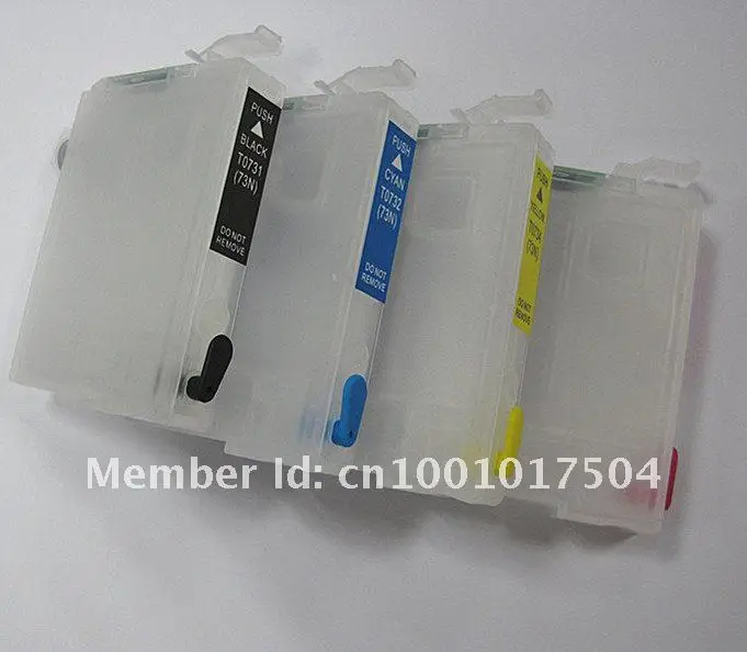 Free Shipping 69 T0691 T0692 T0693 T0694 refillable ink cartridge for epson NX100 NX115 NX200 NX415 NX215 NX300 NX400