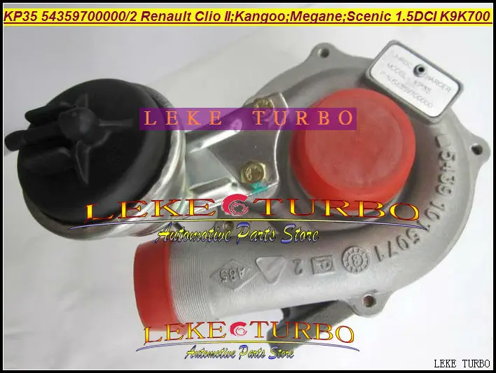 KP35 54359880000 54359880002 turbo for Renault Clio II Hatchback Kangoo Megane Scenic 1.5L DCI K9K700 K9K K9K710 TURBO
