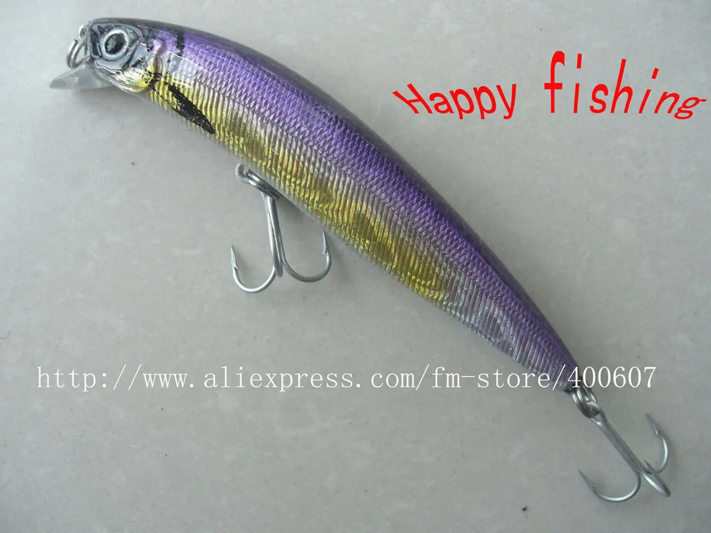 Bass Terminator  Minnow Plastic  Fishing Lure(M100F) Enjoy Retail Convenienc at Wholesale Price