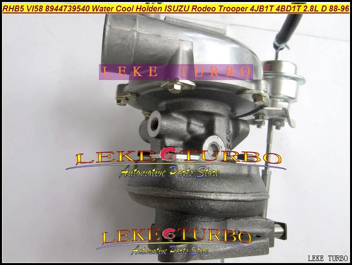 RHB5 VI58 8944739540 Water Cooled Turbine Turbo Turbocharger For ISUZU Trooper 4JB1T PIAZZA 4BD1T 2.8L D 1988-96 97HP (4)
