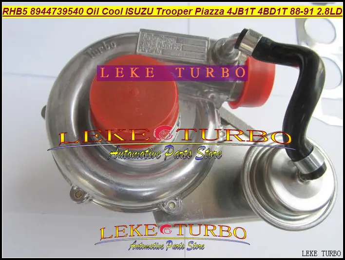 RHB5 8944739540 Oil Cooled Turbo Turbine Turbocharger For ISUZU Trooper PIAZZA Engine 4JB1T 4BD1T 1988-1991 2.8L D (5)