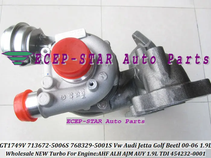 GT1749V 713672 713672-5006S 768329-5001S 454232-0001 For VW AUDI Jetta Golf Beetl 2000-06 1.9TDI AHF ALH AJM AUY 1.9L TDI (4)