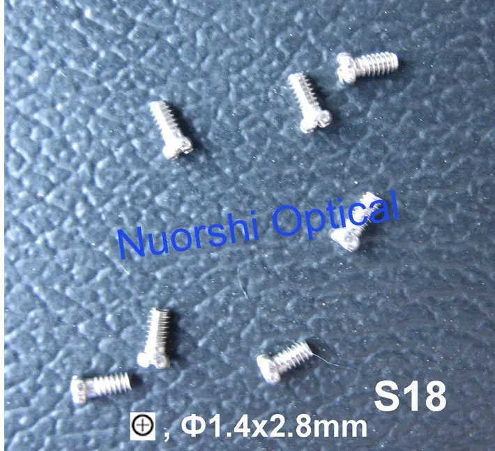 free shipping  S18   galsses screws, eyewear screws, nose pads screws
