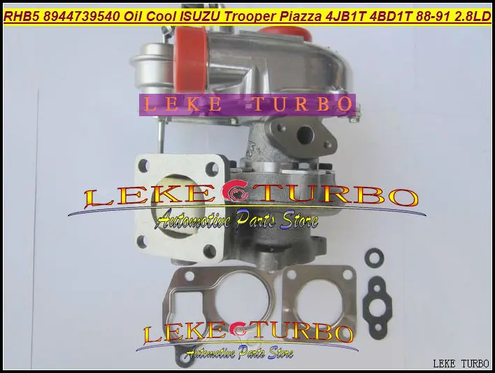 RHB5 8944739540 Oil Cooled Turbo Turbine Turbocharger For ISUZU Trooper PIAZZA Engine 4JB1T 4BD1T 1988-1991 2.8L D