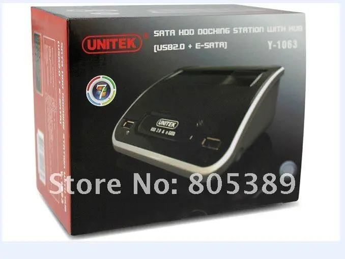 Wholesale - Unitek Y-1063 High Speed Portable Usb2.0 /esata Sata Hdd  Docking Station With 2 Port Hub - Hdd & Ssd Enclosure - AliExpress