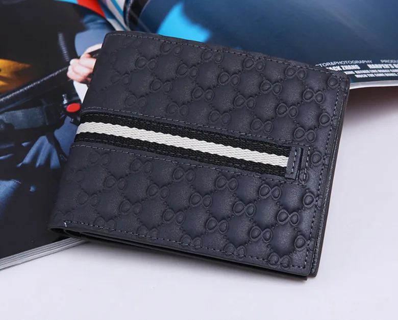 Brand name genuine Leather Wallet 