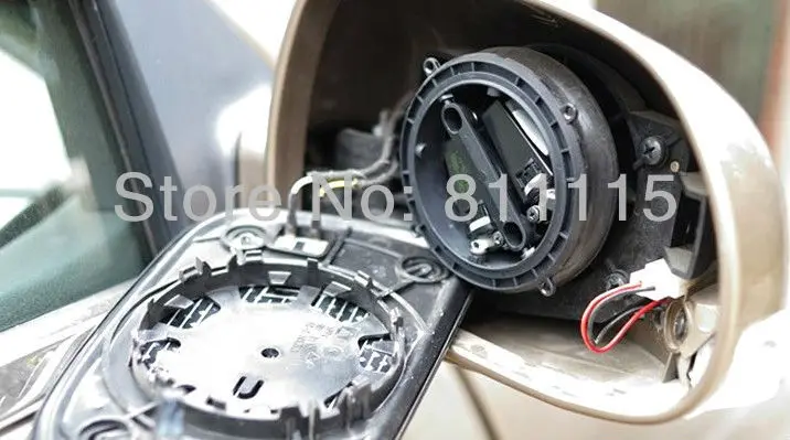 Как разобрать зеркало geely hingie Лампа заднего вида зеркало заднего вида указатель поворота боковое зеркало Свето