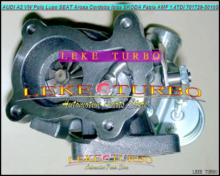 GT1544S 701729-5010S 701729 Turbo AUDI A2 VW Polo Lupo SEAT Arosa Cordoba Ibiza SKODA Fabia AMF 1.4TDI 75HP (4)