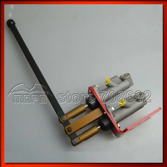 0.7 inch Dual Master Vertical Cylinder Hydraulic Drifting Handbrake Hand Brake E-brake DSC_0919