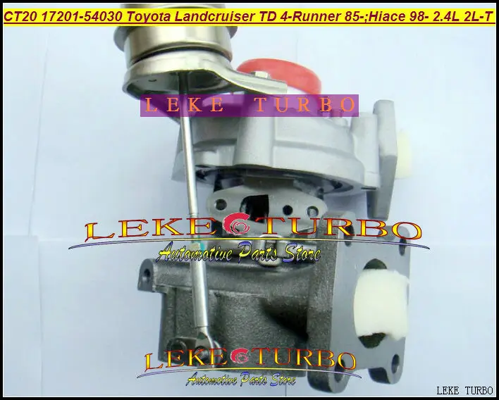 CT20 17201-54030 Toyota Landcruiser TD 4-Runner 1985-;Hiace 1998- 2.4L engine 2L-T turbocharger (1)