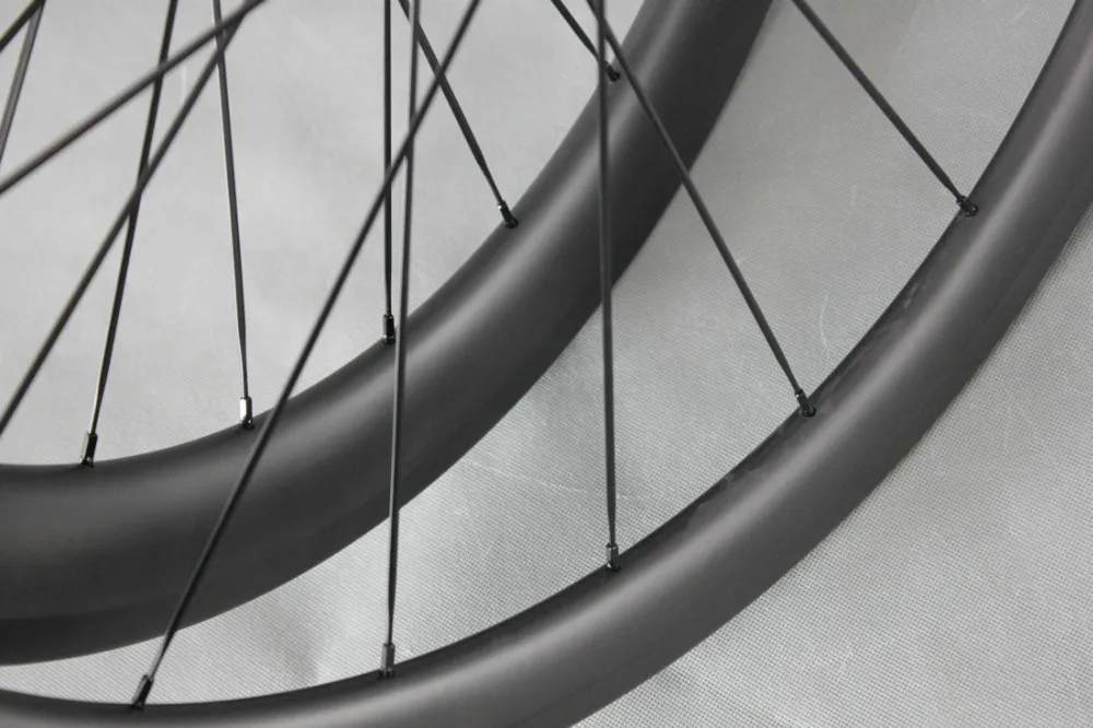 Perfect ICAN BIKES 27mm wider tubular 700C carbon road bike wheels conbination front 40mm ,rear 56mm tubular W40/56T 6