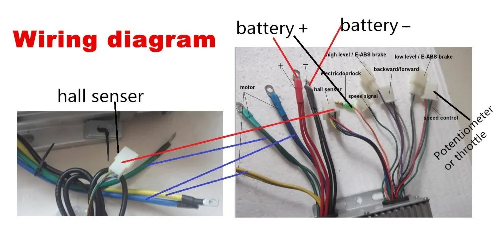 2200W motor wiring diagram
