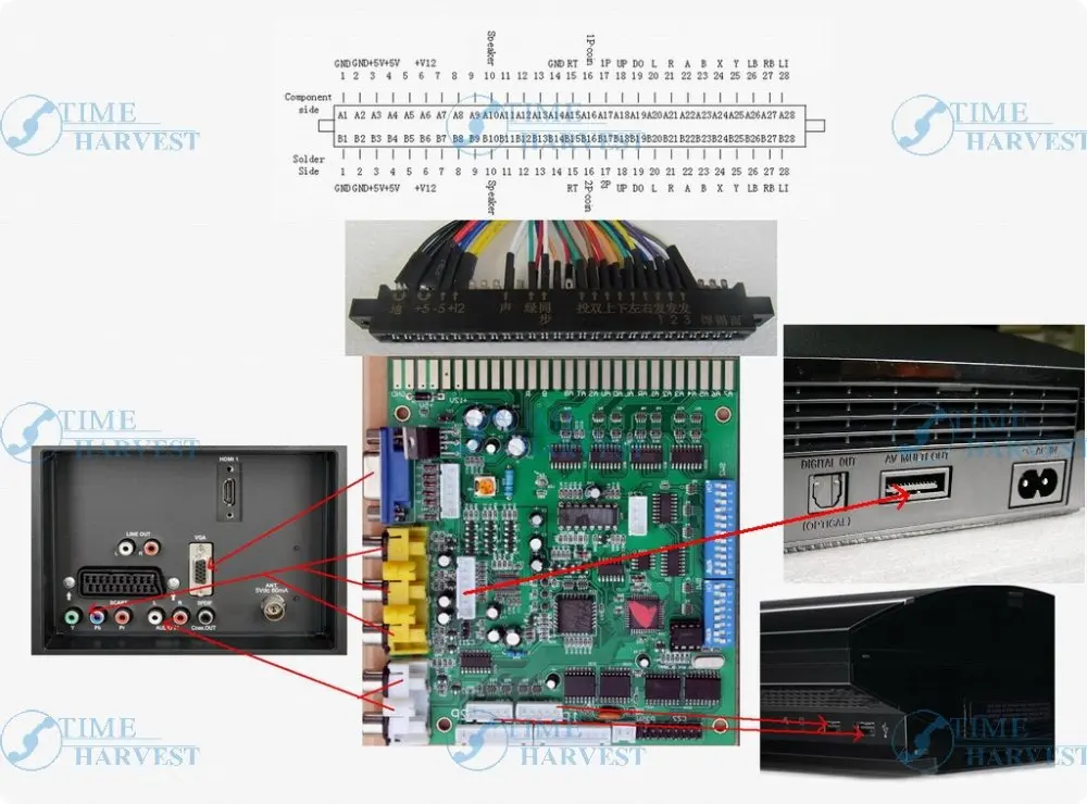 ps3 vga 4 in 1converter board & time board.jpg