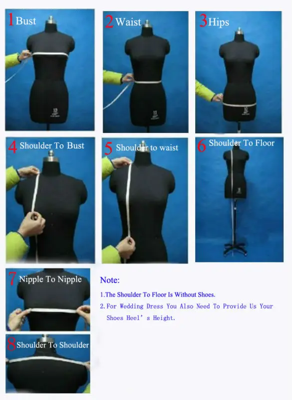 strapless measure