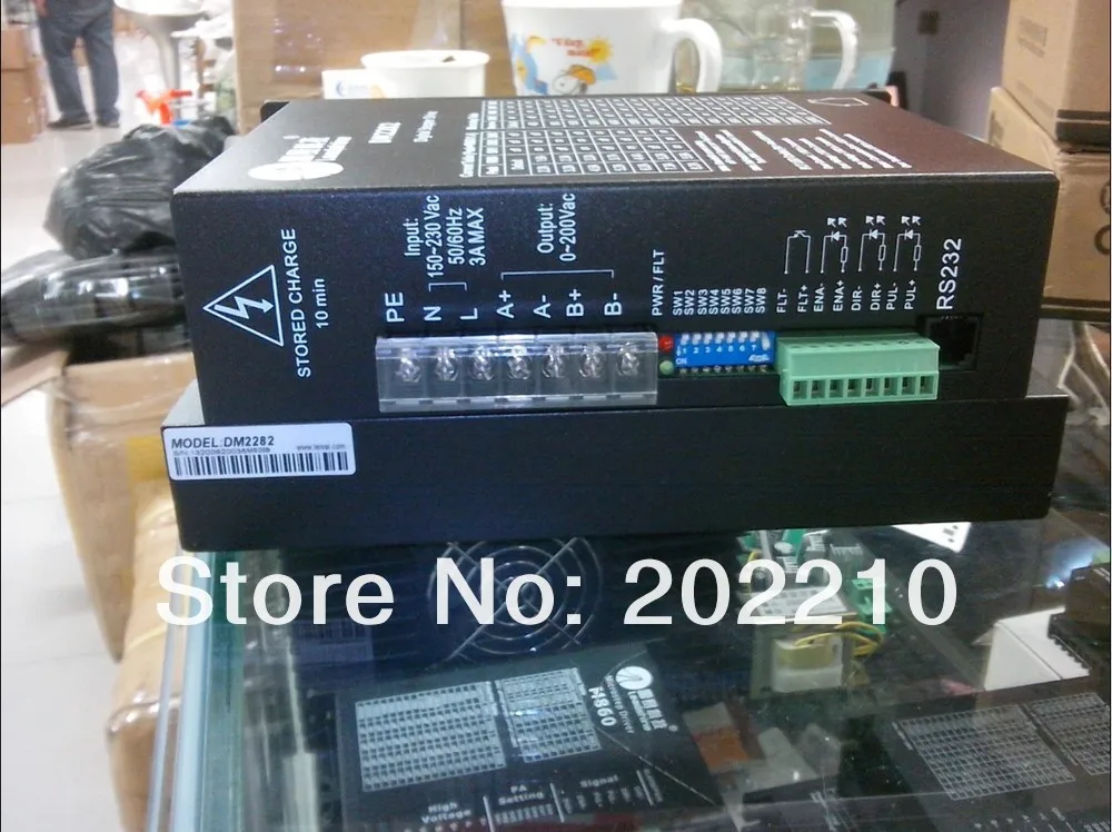 Купить новый leadshine dm2282 чпу высокого напряжения цифровой шагового ...